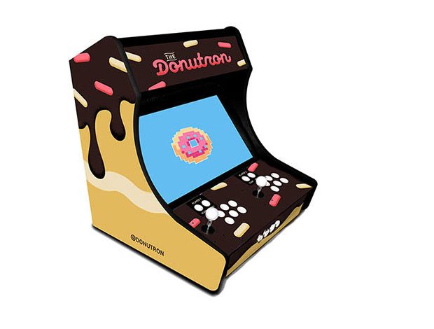 Donutron - Arcade Cabinet.