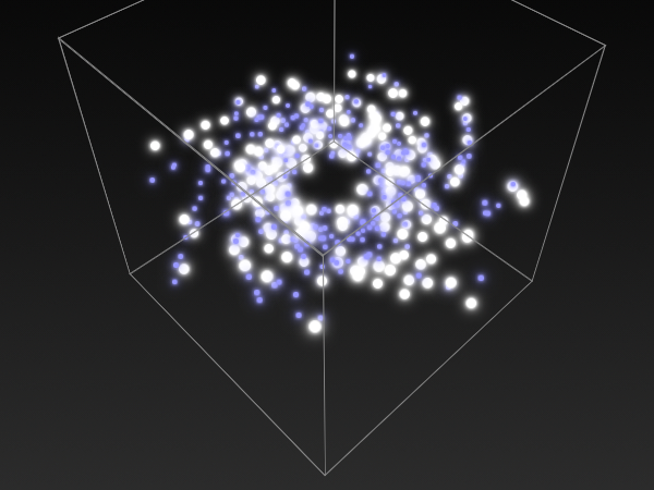 3D CSS Interactive Procedural Galaxy... in a box!
