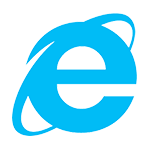 IE9 logo.
