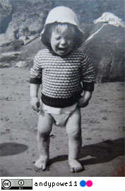 baby Tim Berners-Lee crying