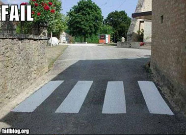 crosswalk fail